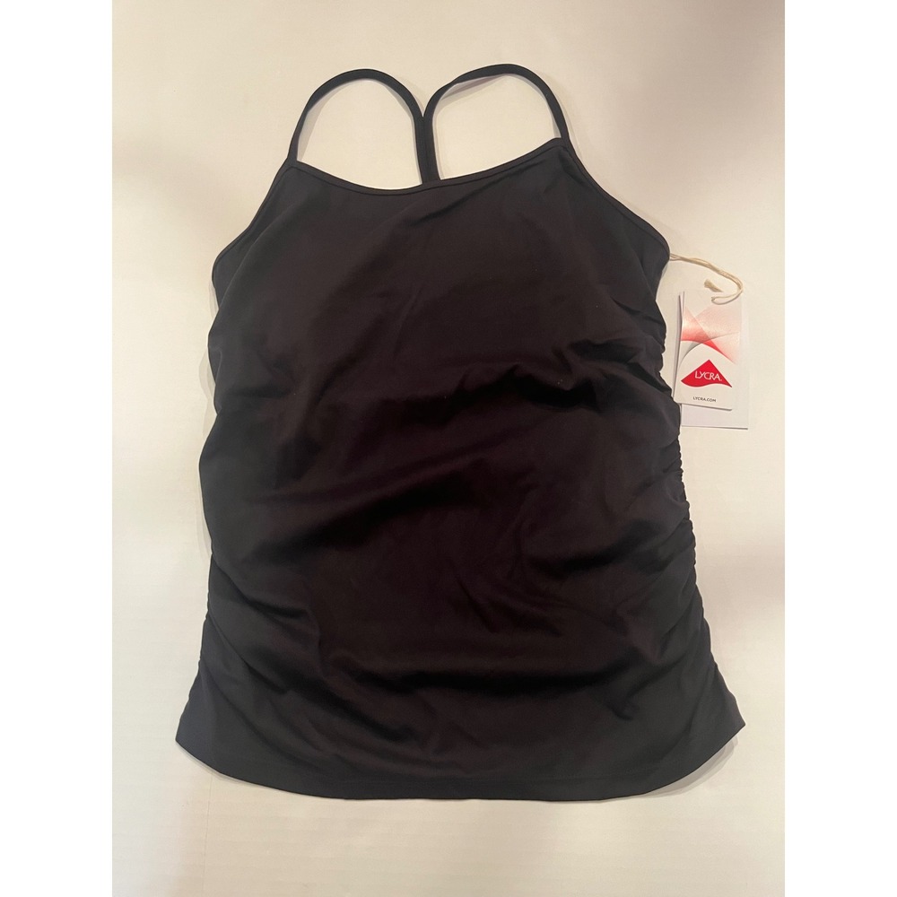 Augiris Maternity Lycra Tank Top Black‎ Size Medium